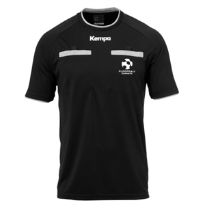 Kempa dommertrøje - dommer t-shirt - Sort